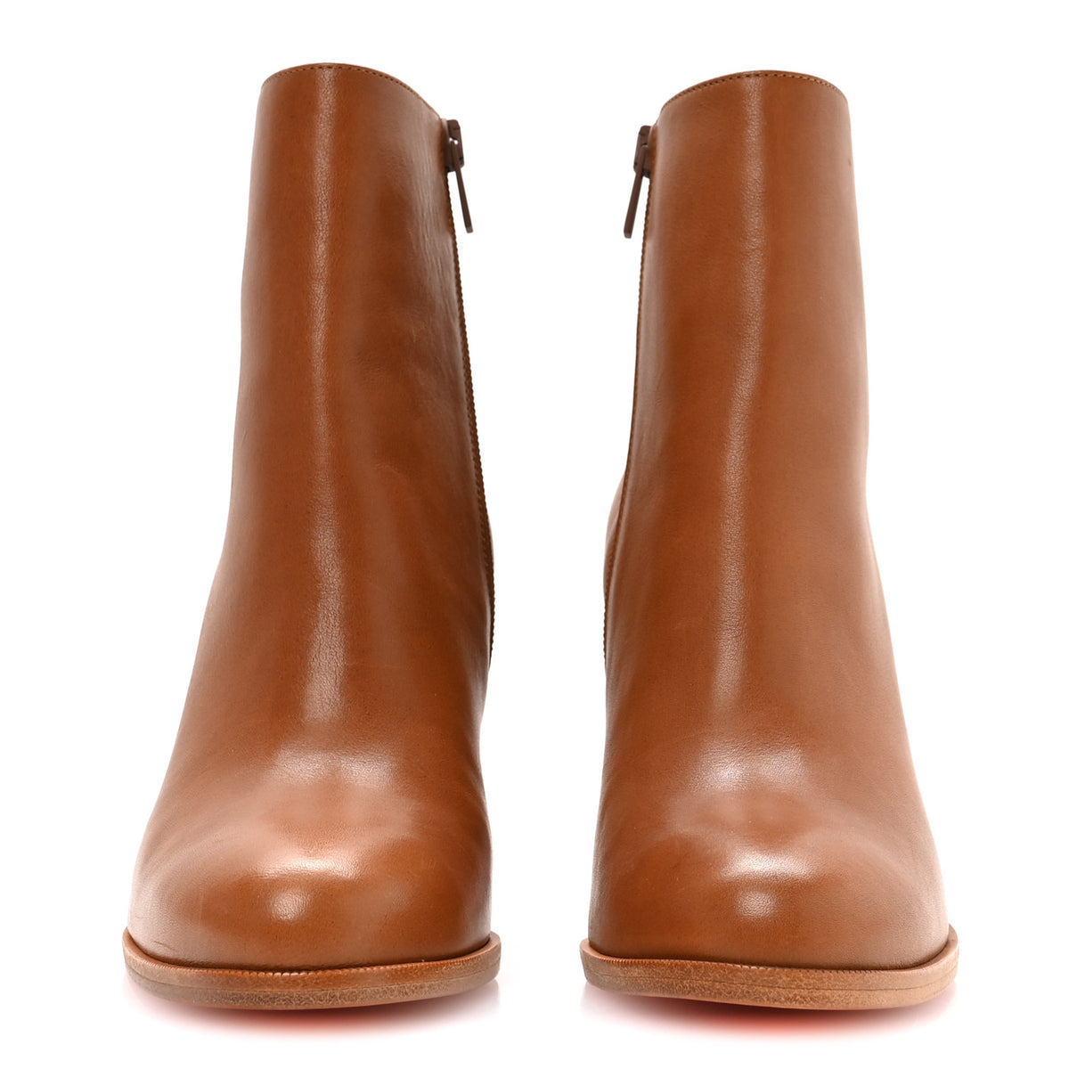 Calfskin Adox 85 Ankle Boots 38 Caramel