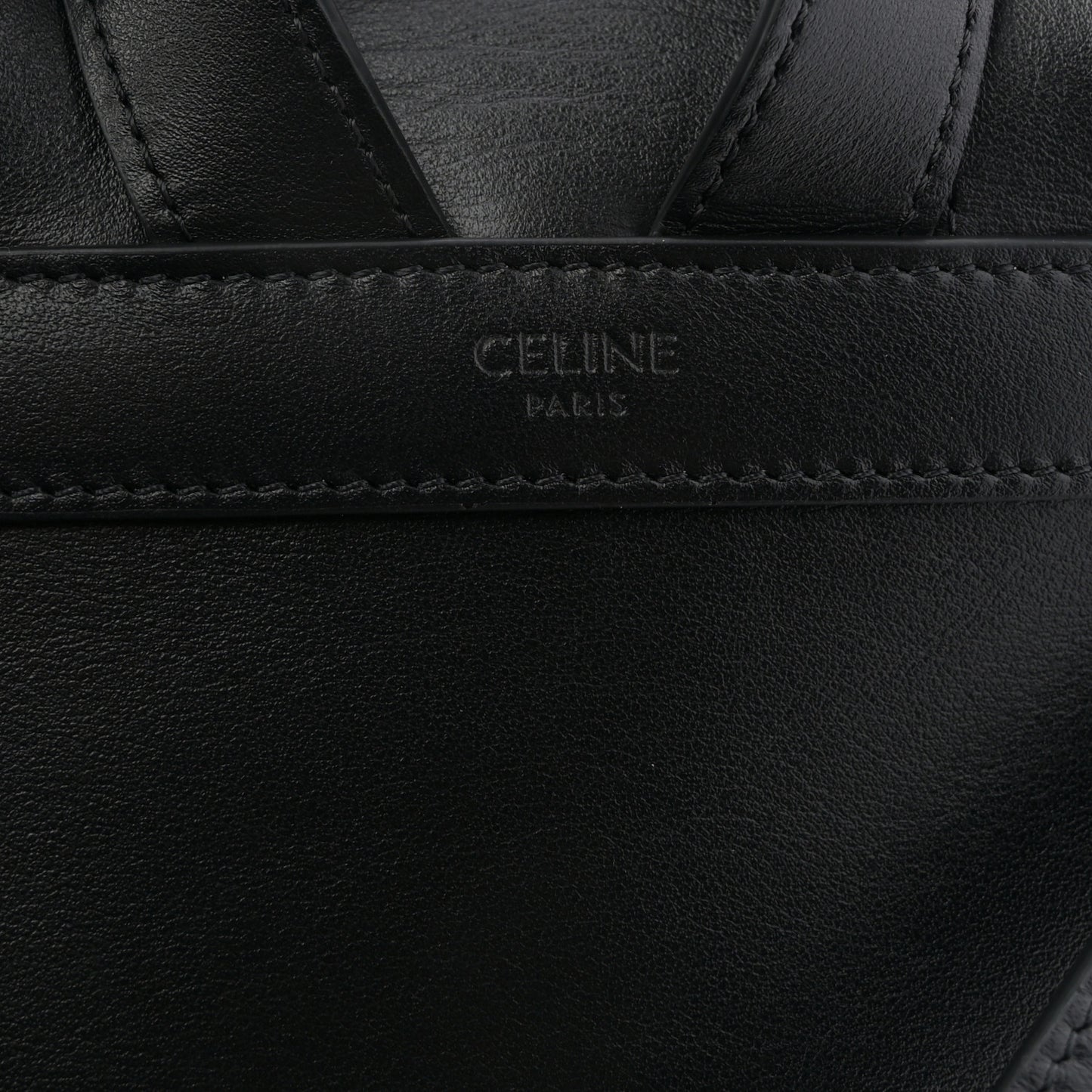 Triomphe Calfskin Bonnie Backpack Black
