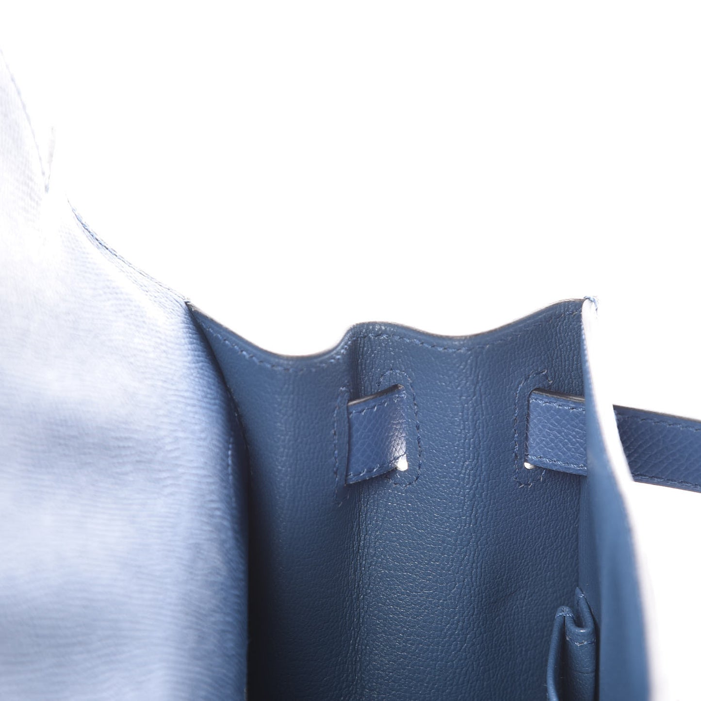 Epsom Kelly Sellier 28 Bleu Agate