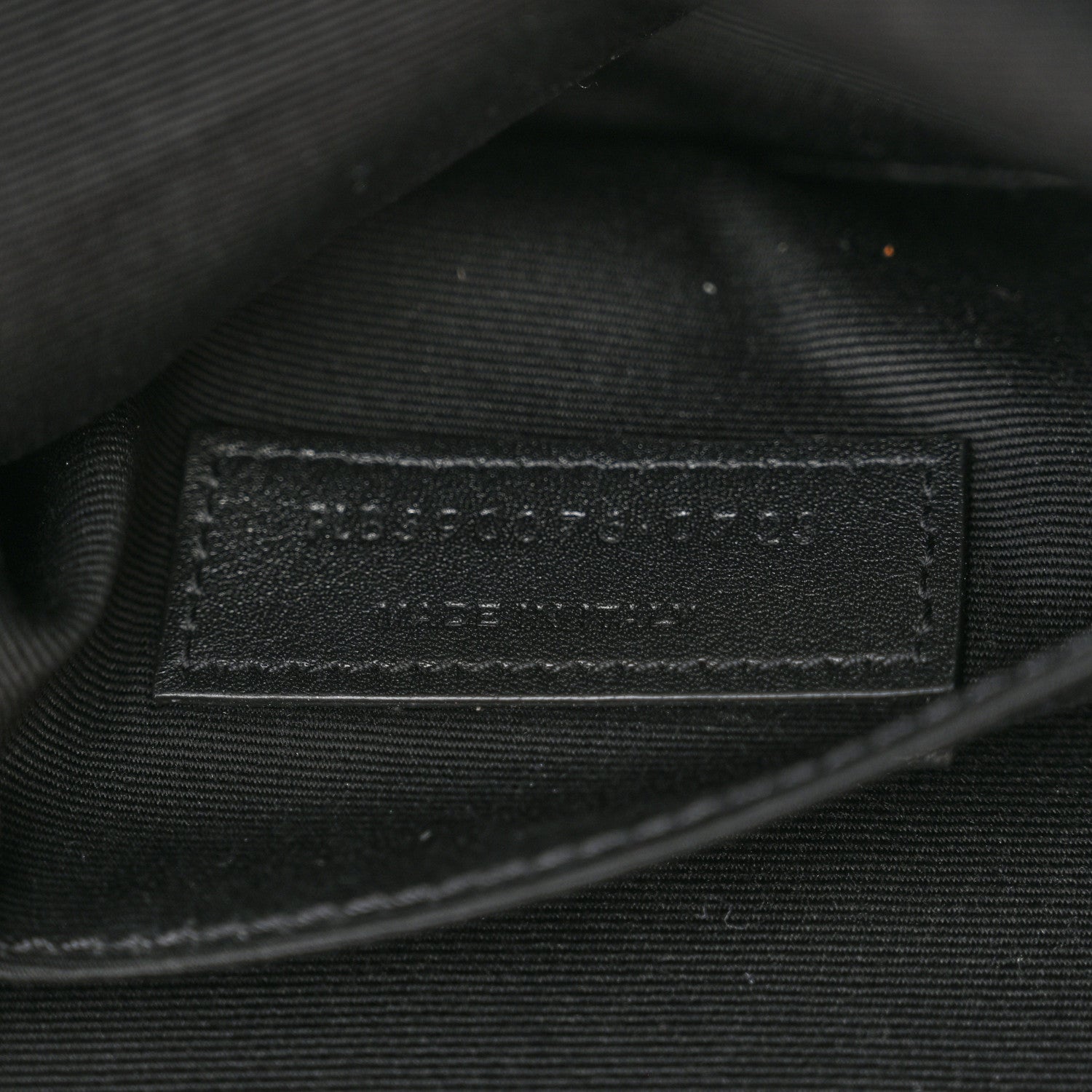Saint Laurent Canvas Monogram Belt Bag Black 7 of 10