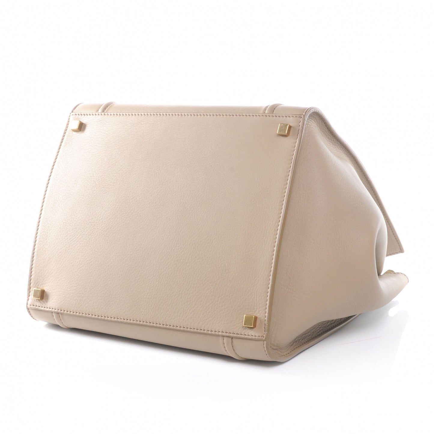 Smooth Calfskin Medium Phantom Luggage Taupe