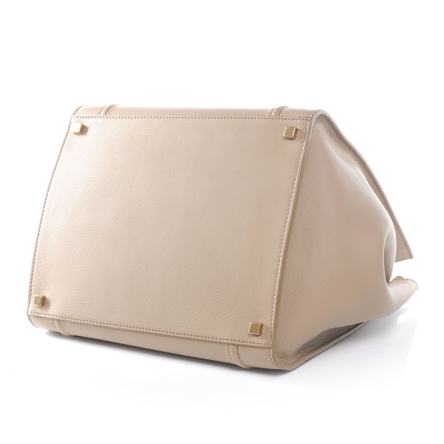 Celine Smooth Calfskin Medium Phantom Luggage Taupe 4 of 8