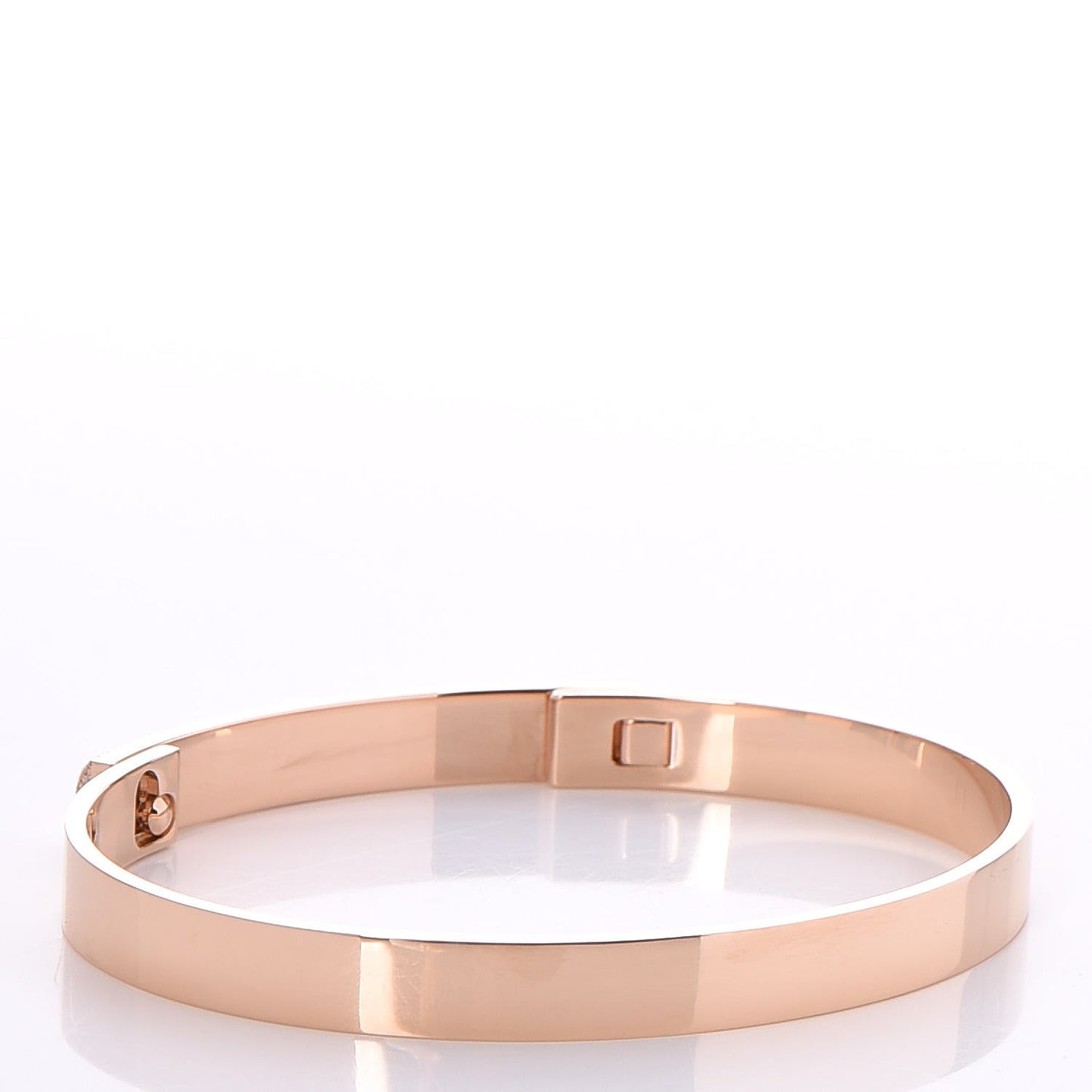 18K Rose Gold Diamond PM Collier De Chien Bracelet ST