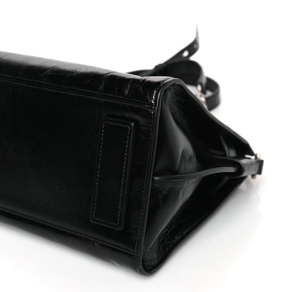 Saint Laurent Glace Calfskin Baby Souple Sac De Jour Black 9 of 10