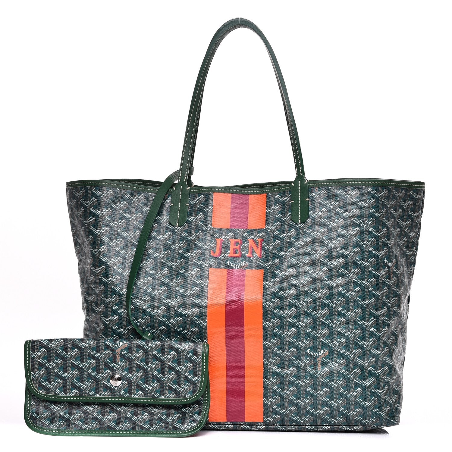 Goyard Goyardine Saint Louis PM Green 1 of 16