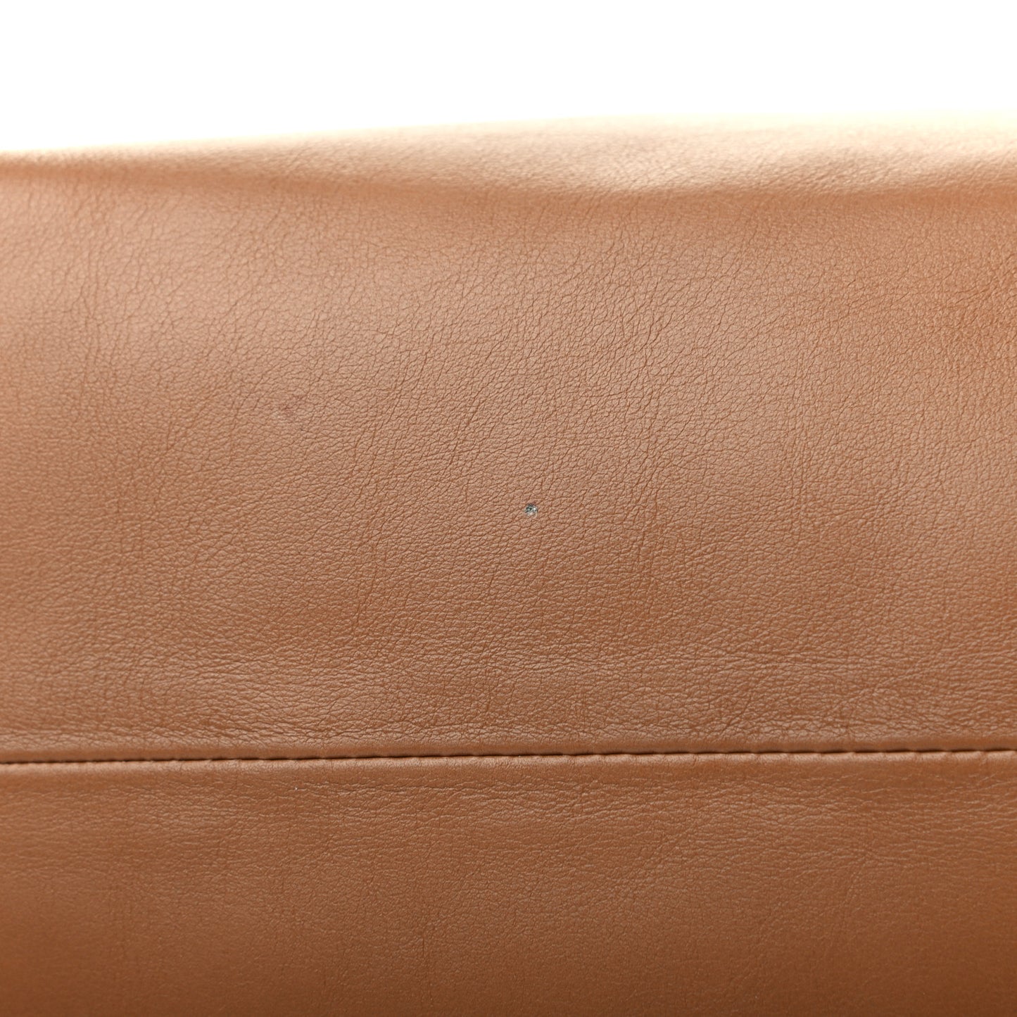 Smooth Butter Calf The Pouch Oversized Clutch Cammello