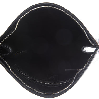 MCM Visetos Zip Pouch Black 5 of 10