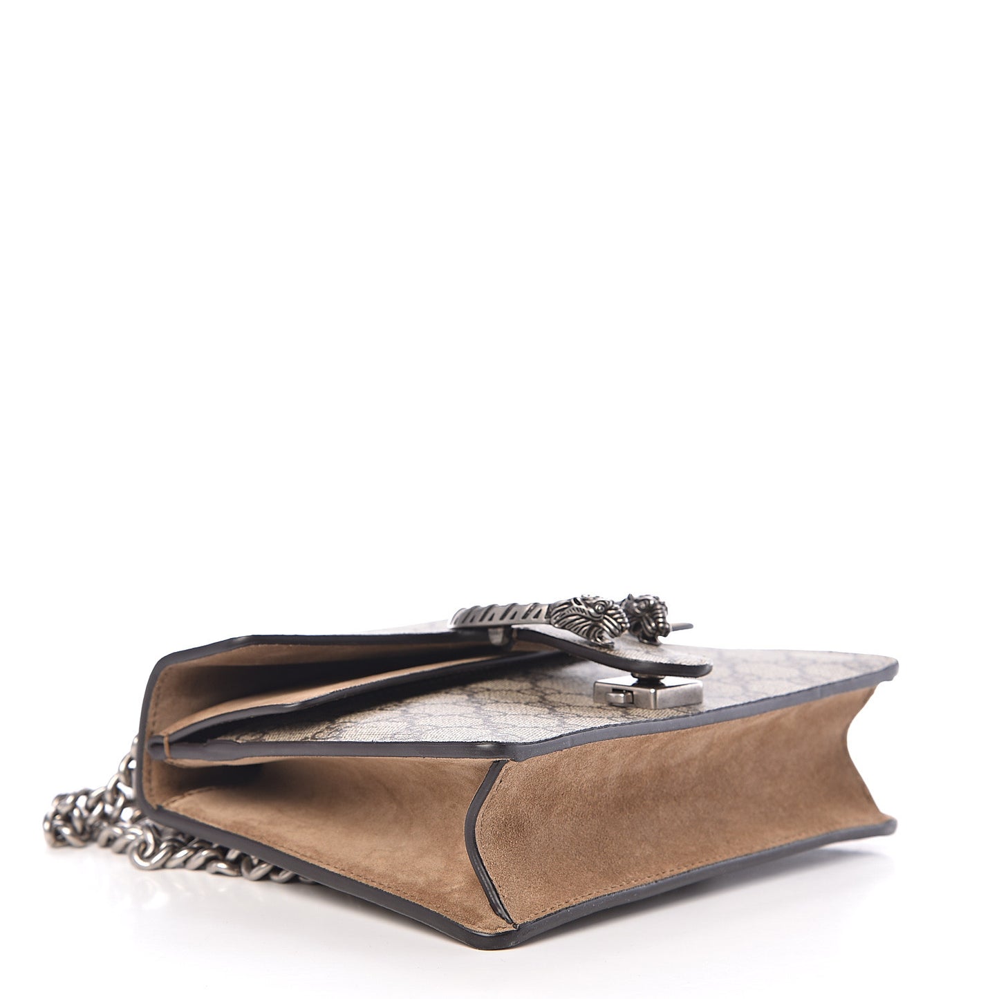 GG Supreme Monogram Mini Dionysus Shoulder Bag Taupe