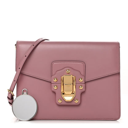 Dolce & Gabbana Calfskin Lucia Satchel Pink 1 of 8