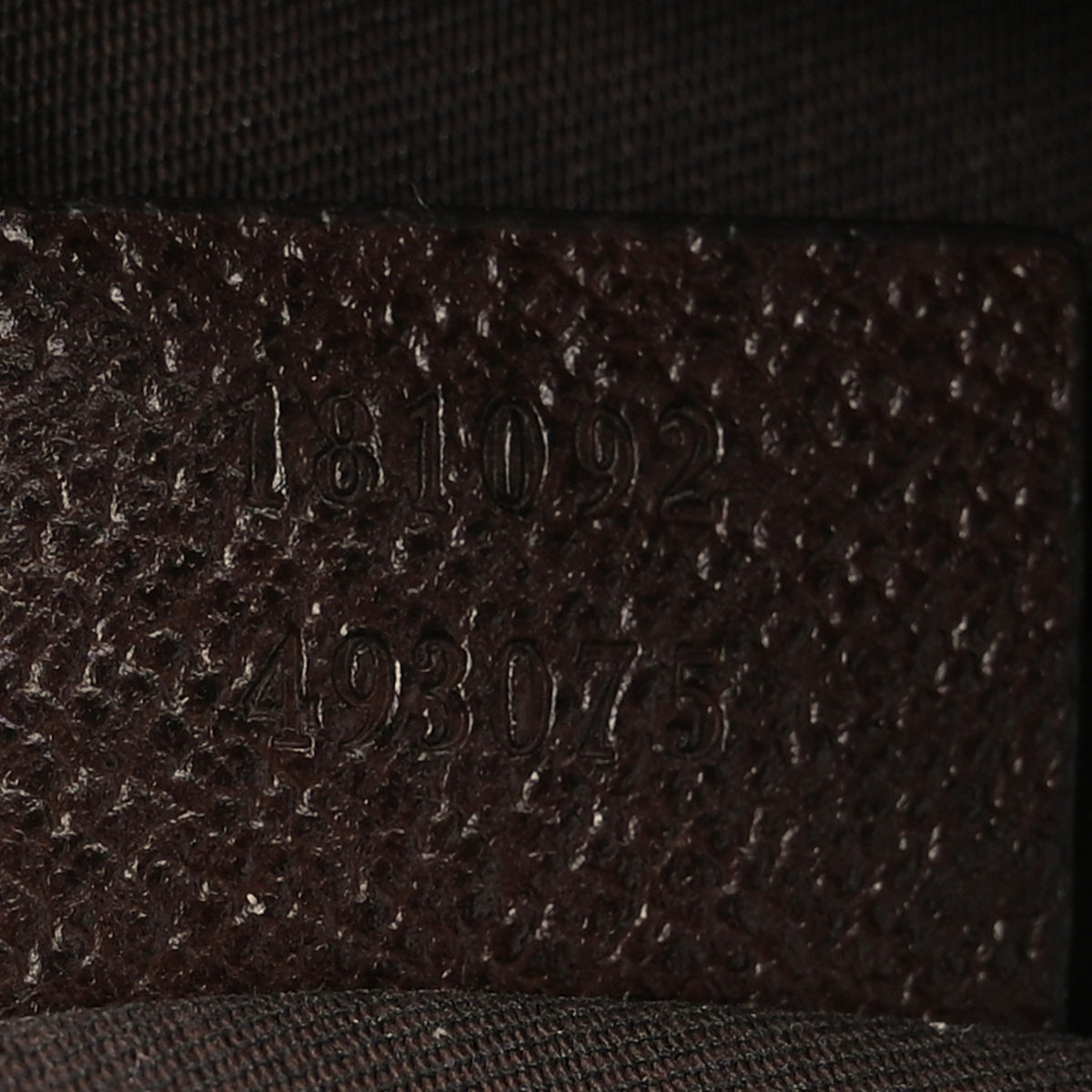 Monogram Web Medium Half Moon Hobo Dark Brown