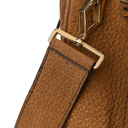 Burberry Nubuck Medium Nevinson Bowling Bag Brown 15 of 16