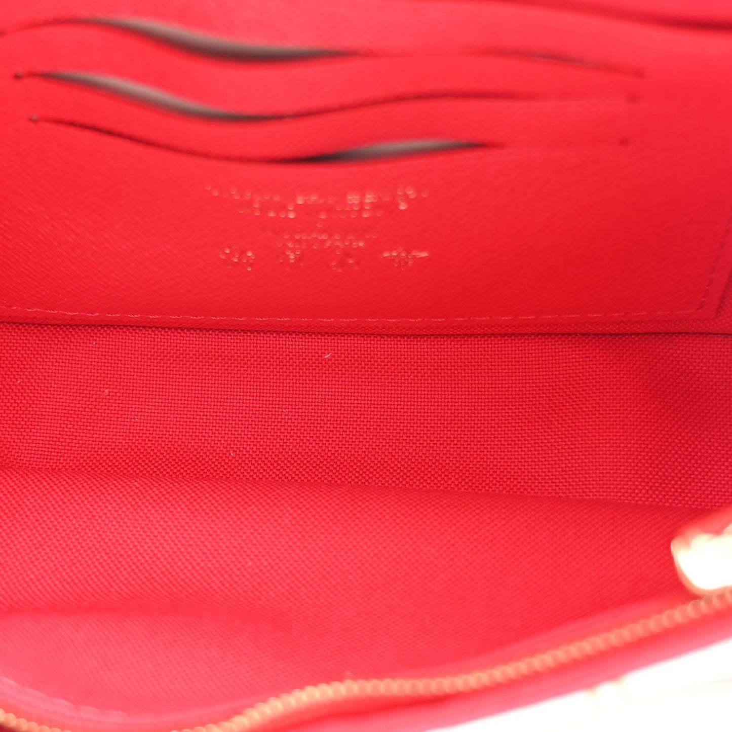 LV X TM Monogram Cerises Ivy Wallet On Chain White