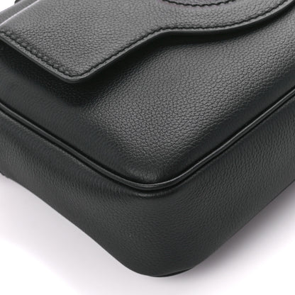 Versace Grained Calfskin Medusa Camera Bag Black 12 of 13