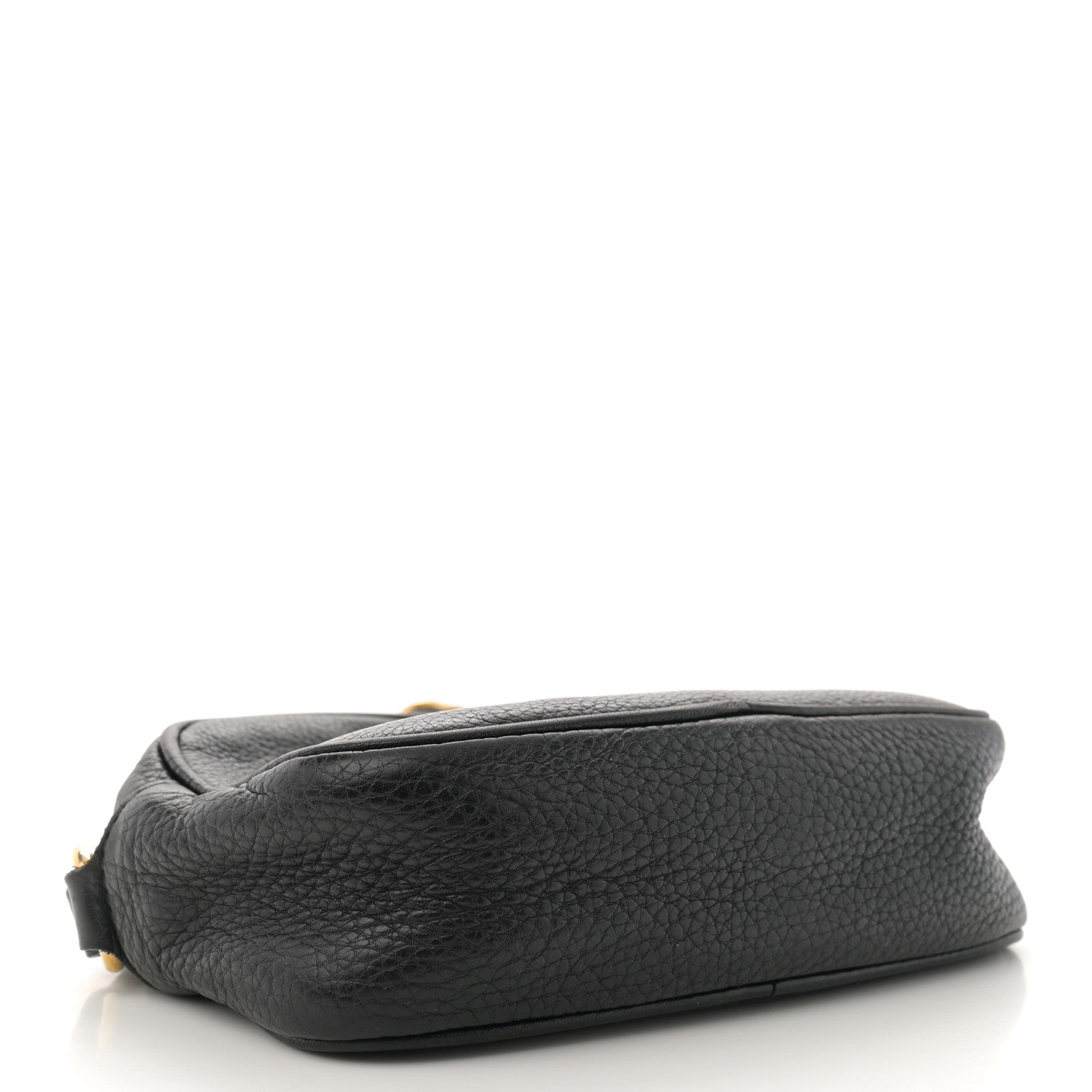 Gucci Pebbled Calfskin Mini Soho Disco Bag Black 4 of 13