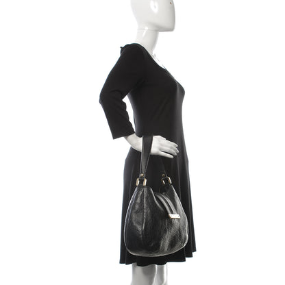 Gucci Guccissima Medium New Ladies Web Hobo Black 2 of 9