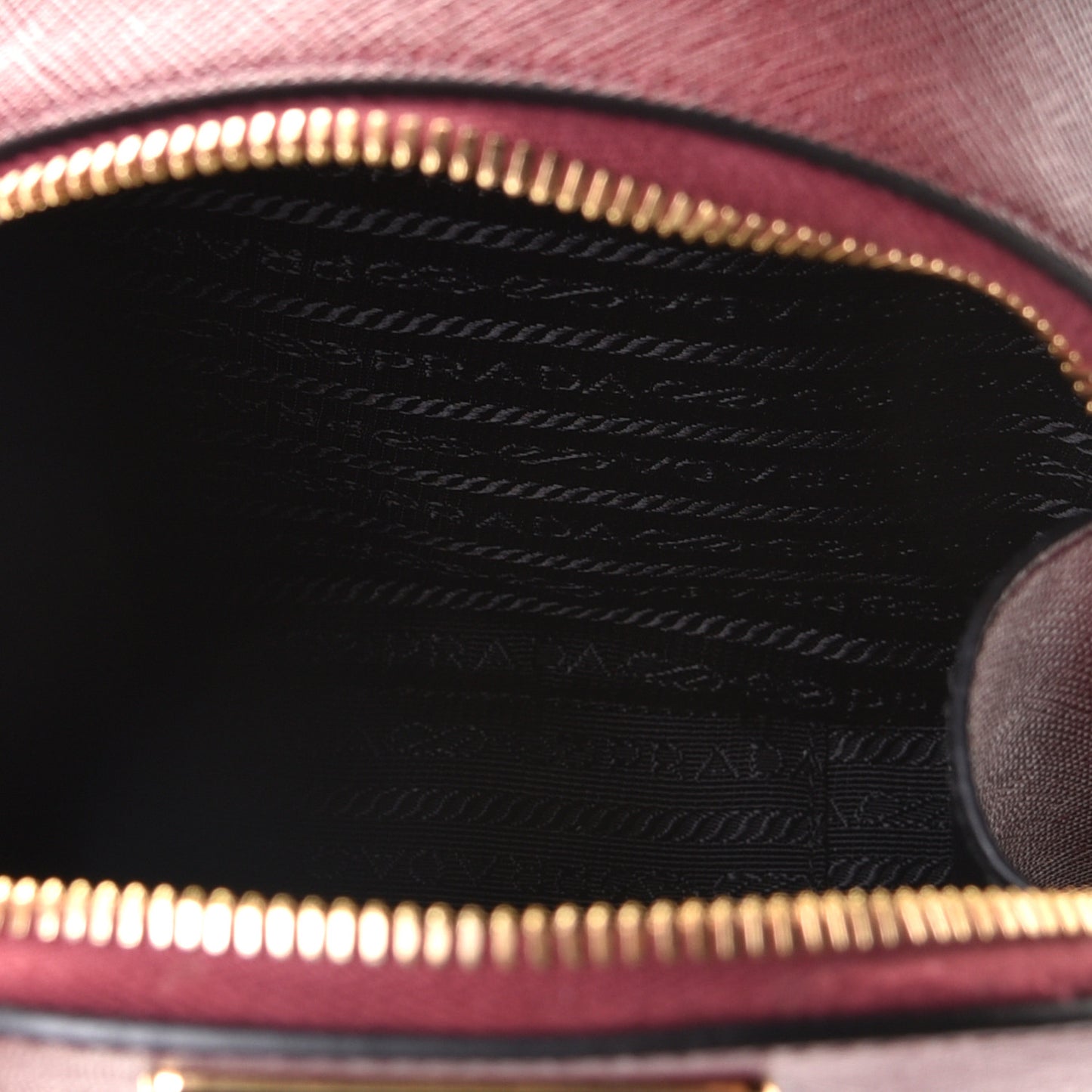 Saffiano Lux Mini Odette Backpack Cerise