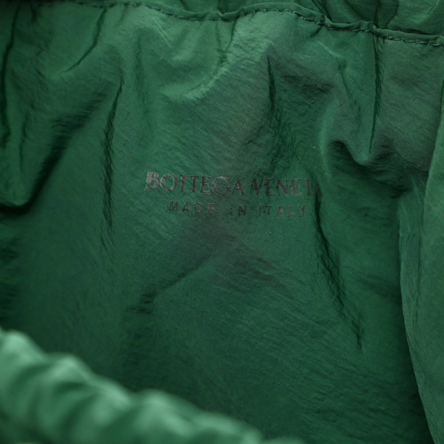 French Calfskin Shell Bag Racing Green