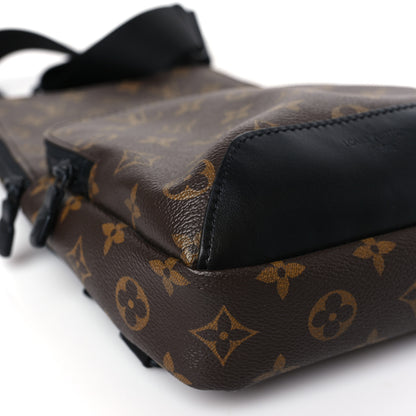 Louis Vuitton Monogram Macassar Avenue Sling Bag 7 of 9