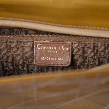 Christian Dior Patent Cannage Large Lady Dior Beige 6 of 22