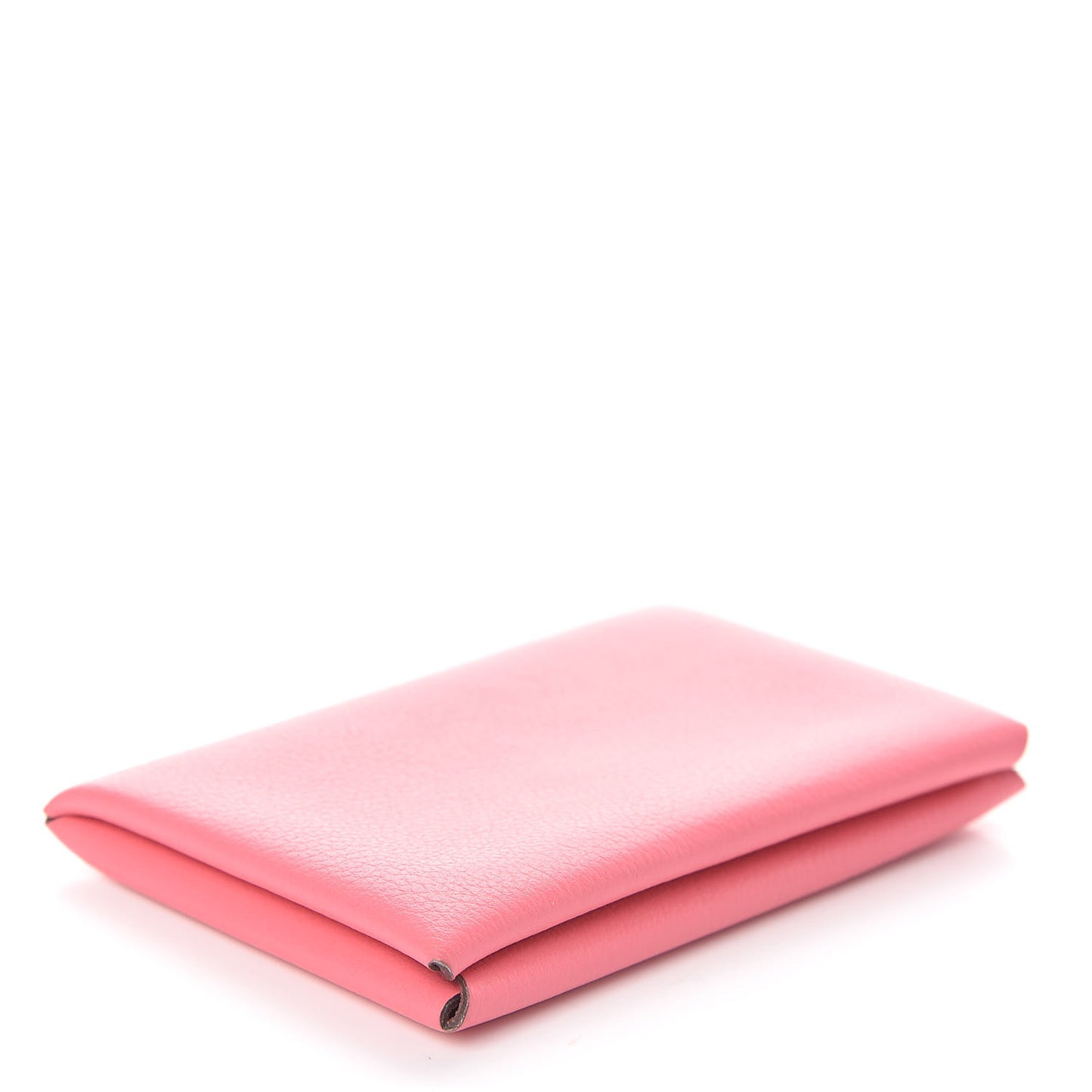 Chevre Mysore Calvi Card Case Rose Azalee
