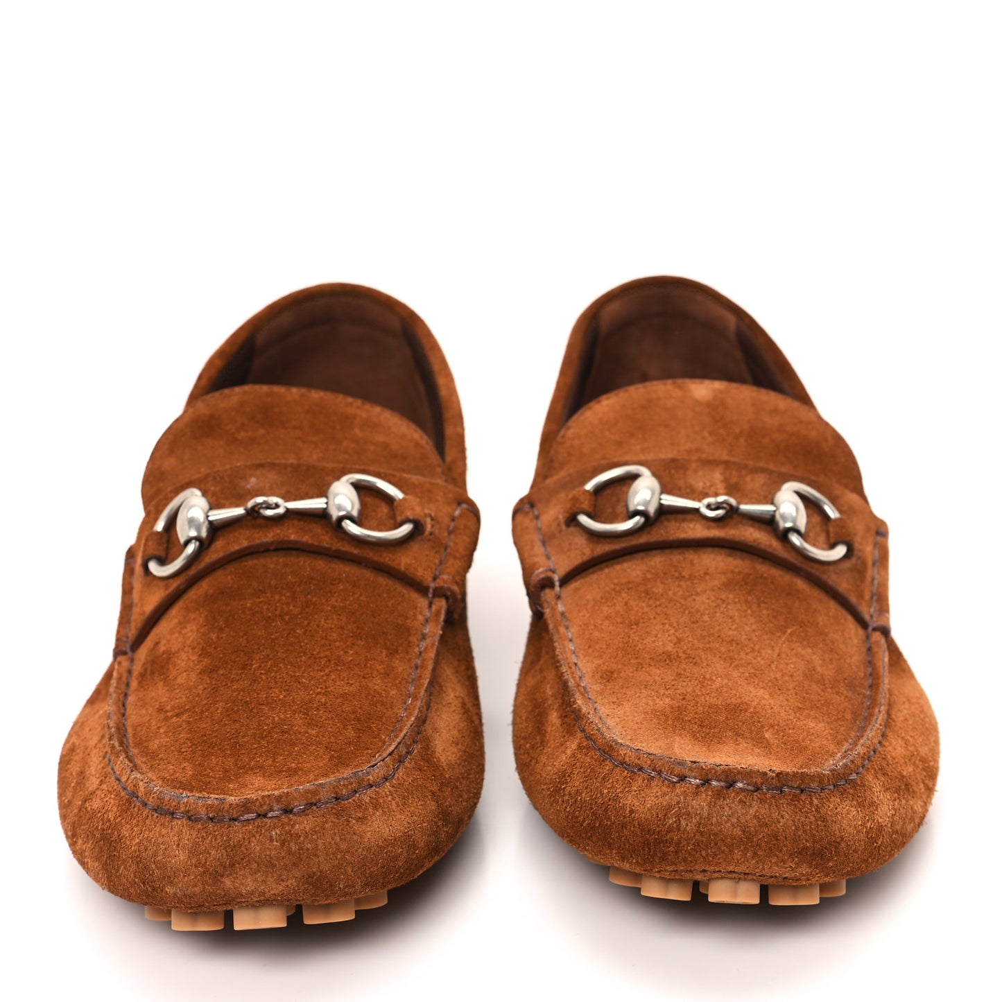 Suede Mens Horsebit Driver Loafers 8.5 Cuir