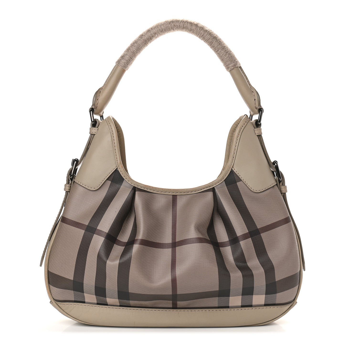 Smoked Check Brooklyn Hobo Trench