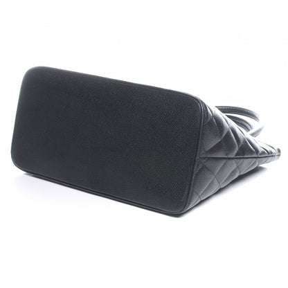 Chanel Caviar Medallion Tote Black 4 of 8