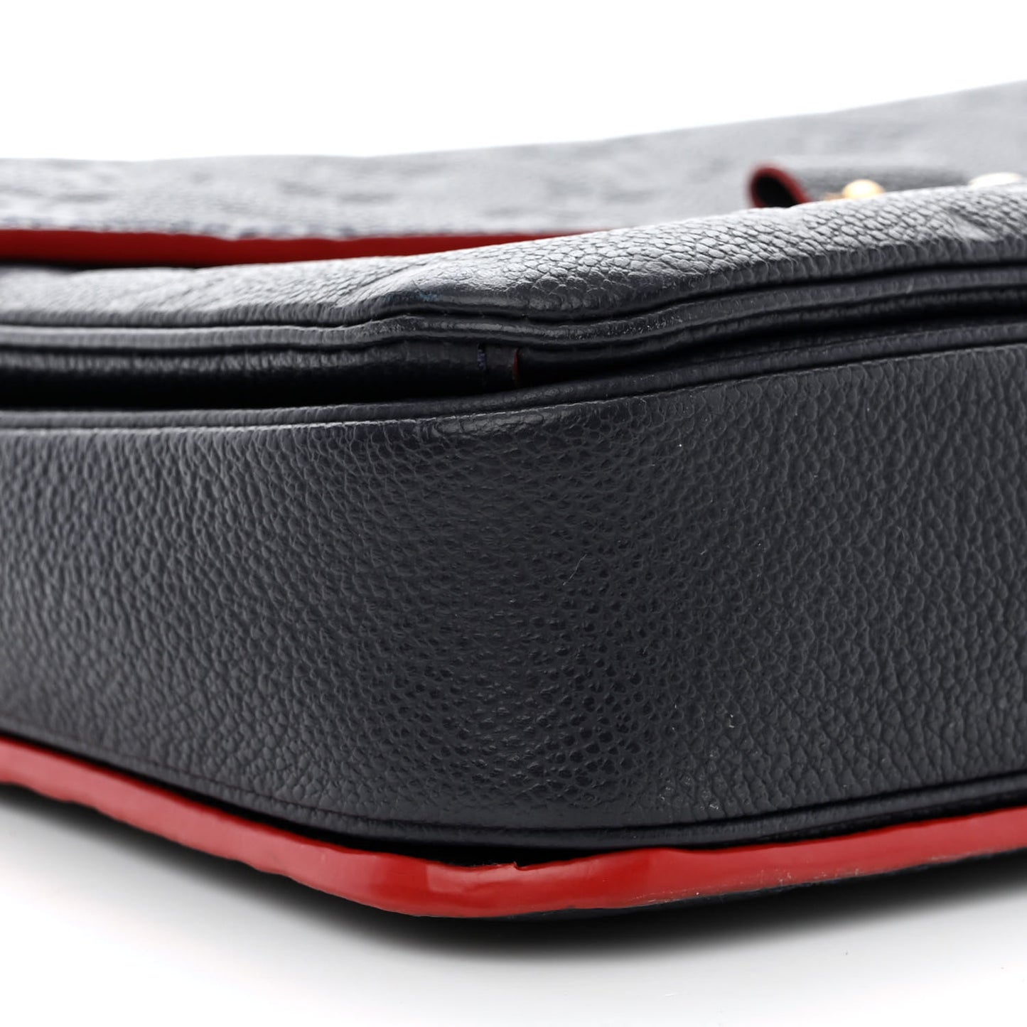 LOUIS VUITTON Empreinte Pochette Metis Marine Rouge