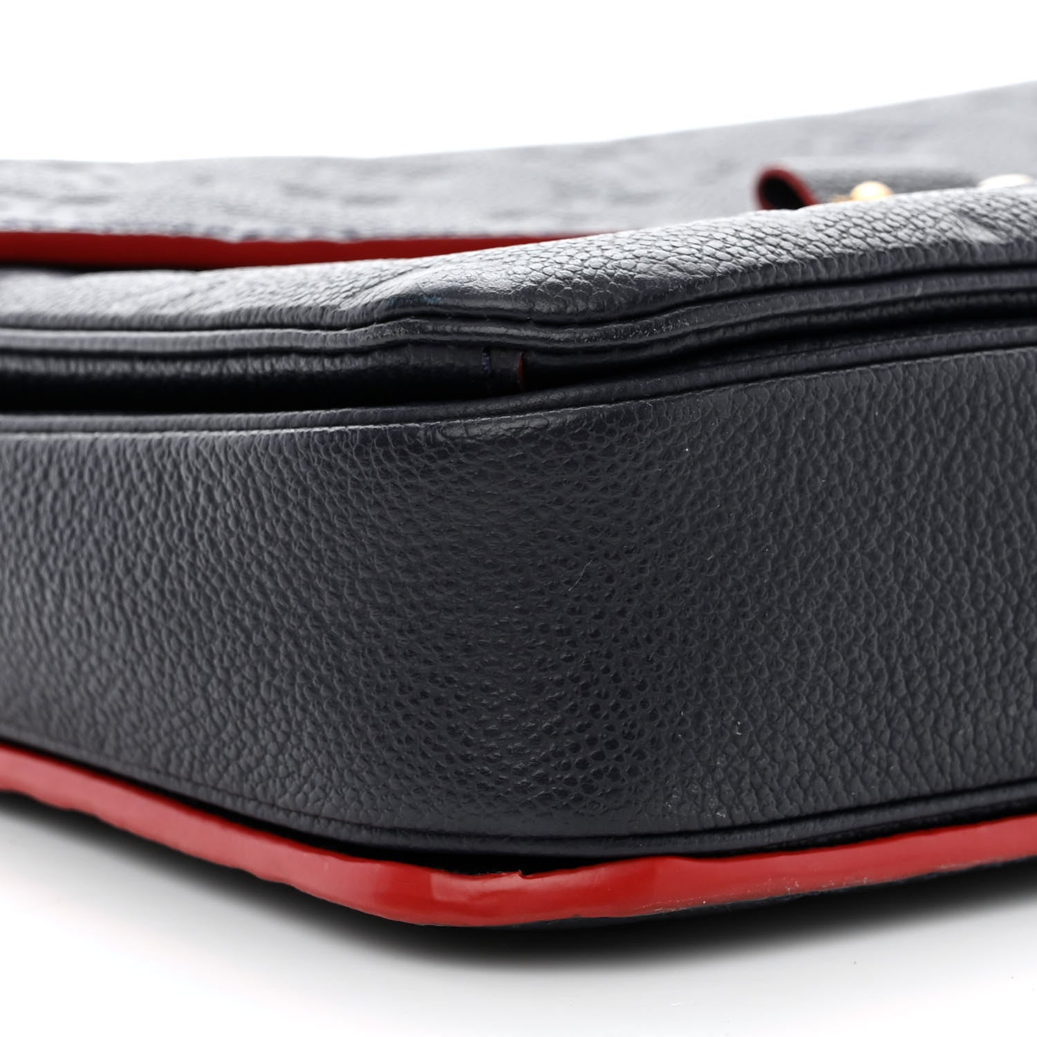 Louis Vuitton LOUIS VUITTON Empreinte Pochette Metis Marine Rouge 9 of 13