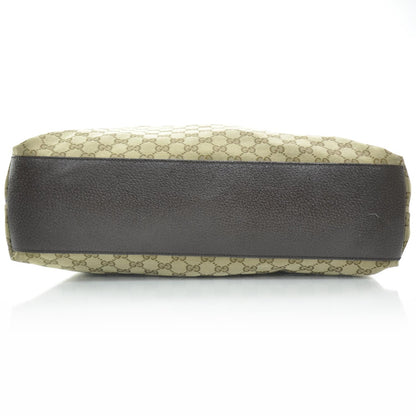 Gucci GG Monogram Large Web Handle Vertical Tote Dark Brown 5 of 8