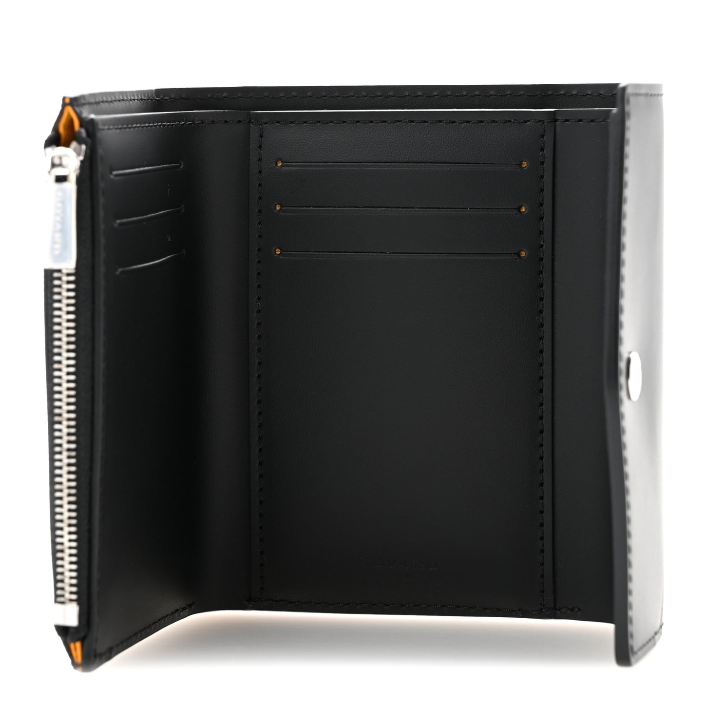 Goyardine Saint-Gabriel Compact Wallet Black