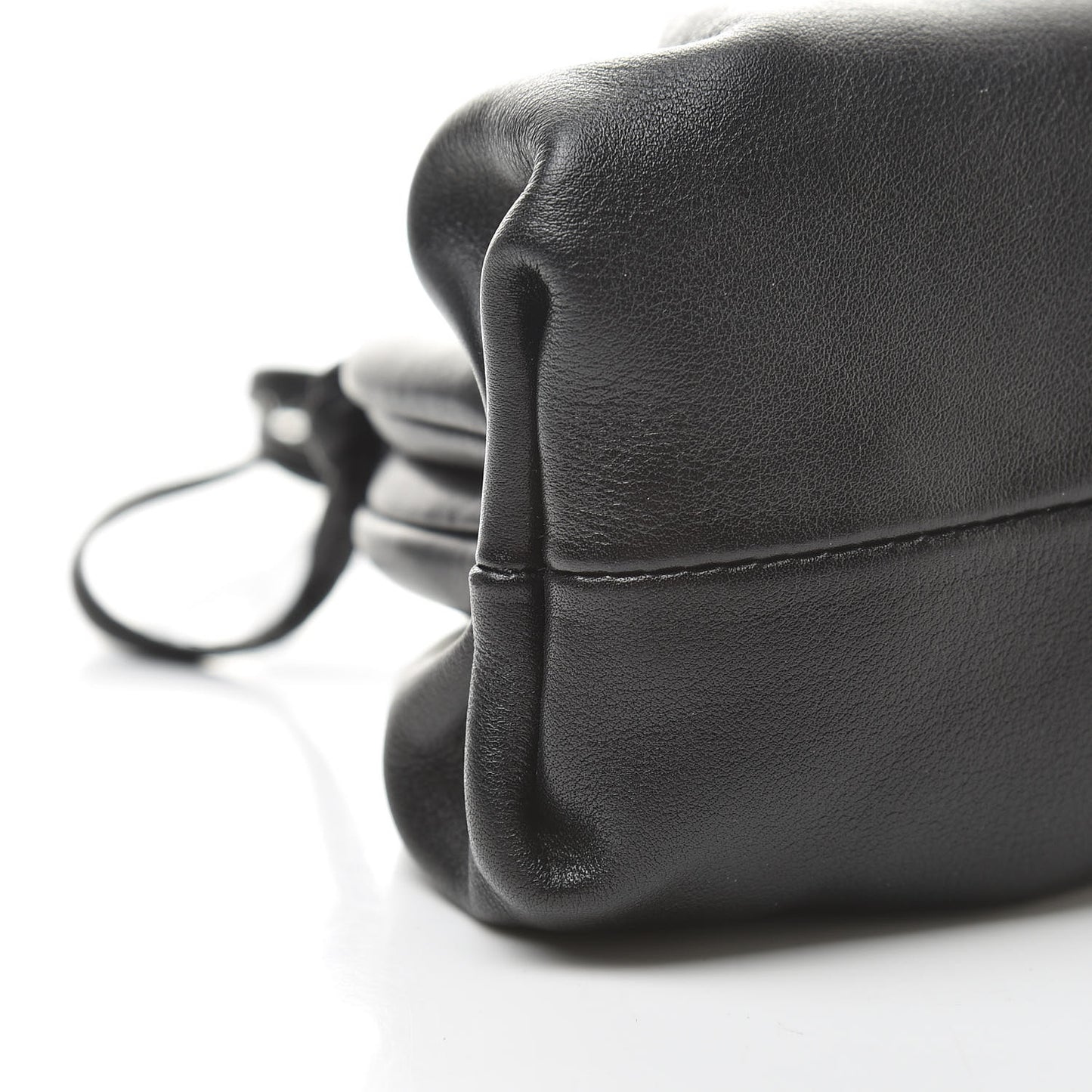 Butter Calfskin The Mini Pouch Black