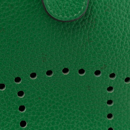 Hermes Taurillon Clemence Evelyne III PM Bambou 13 of 14