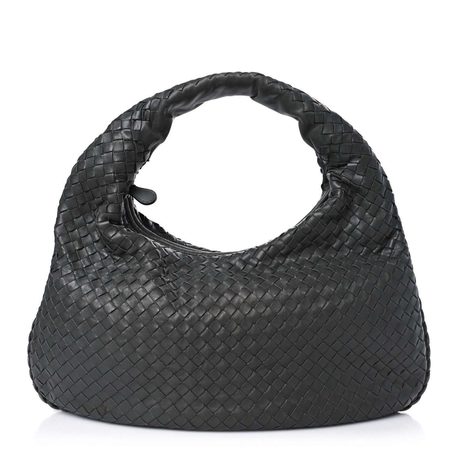 Bottega Veneta Nappa Intrecciato Large Veneta Hobo Grey 1 of 9