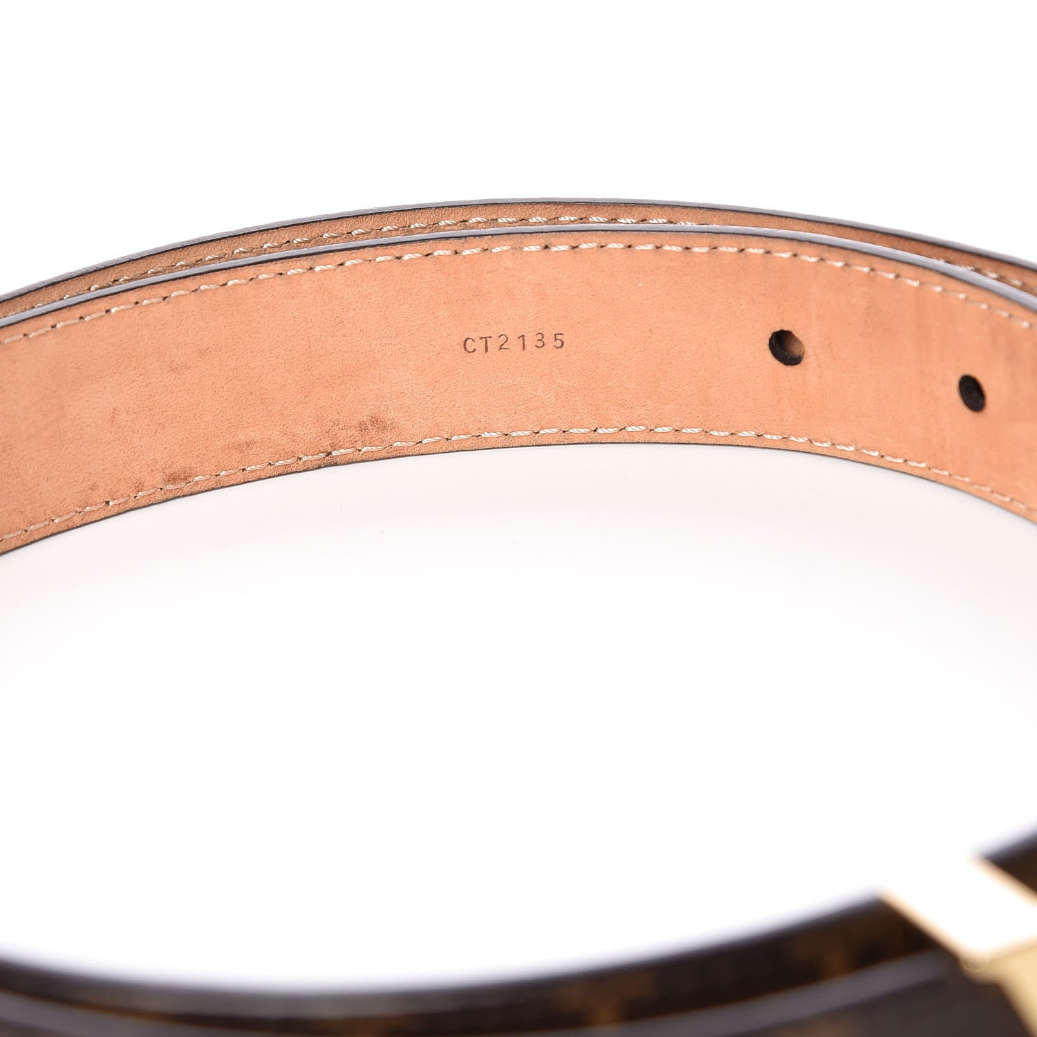 Louis Vuitton Monogram 25mm LV Initiales Belt 90 36 7 of 9