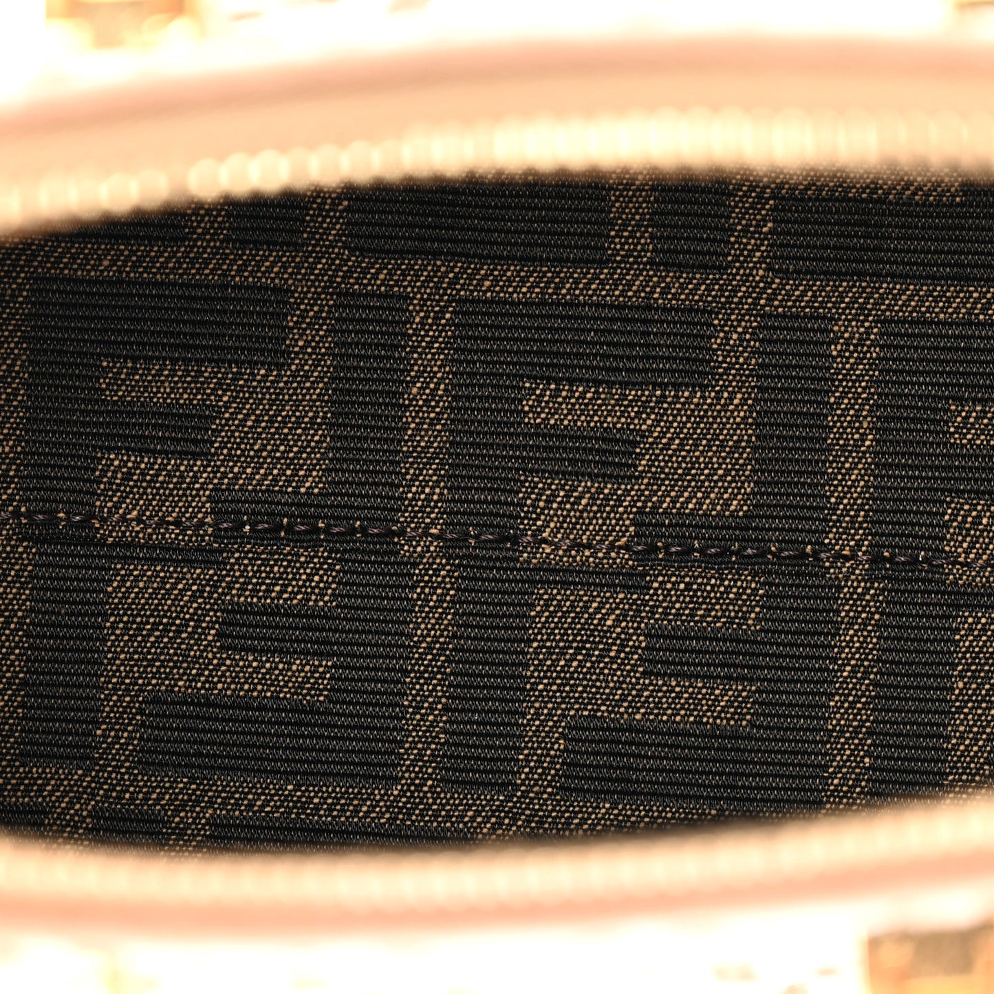 Raffia Chenille Vitello King Plexiglass Micro FF Mini By The Way Top Handle Boston Bag Naturale White