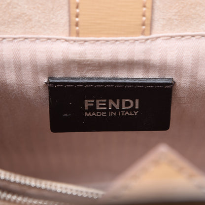 Fendi Vitello Vernice Camoscio Petite 2Jours Tote Make Up 7 of 15