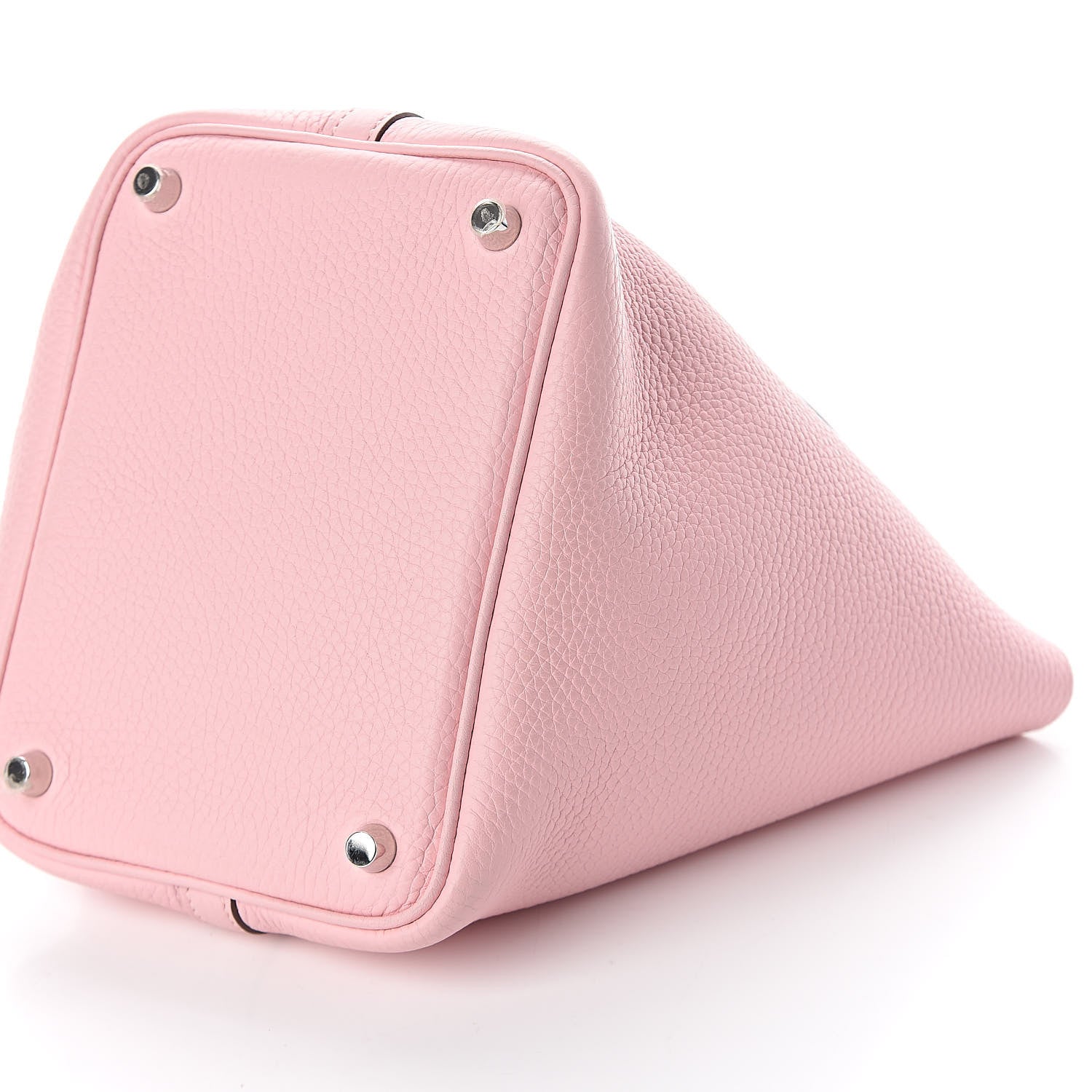 Hermes Taurillon Clemence Picotin Lock 18 PM Rose Sakura 531388