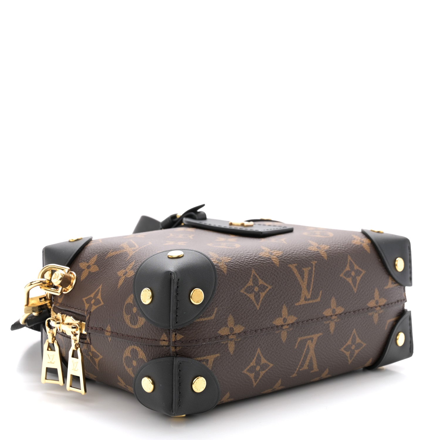 Louis Vuitton Monogram Petite Malle Souple Black 4 of 12