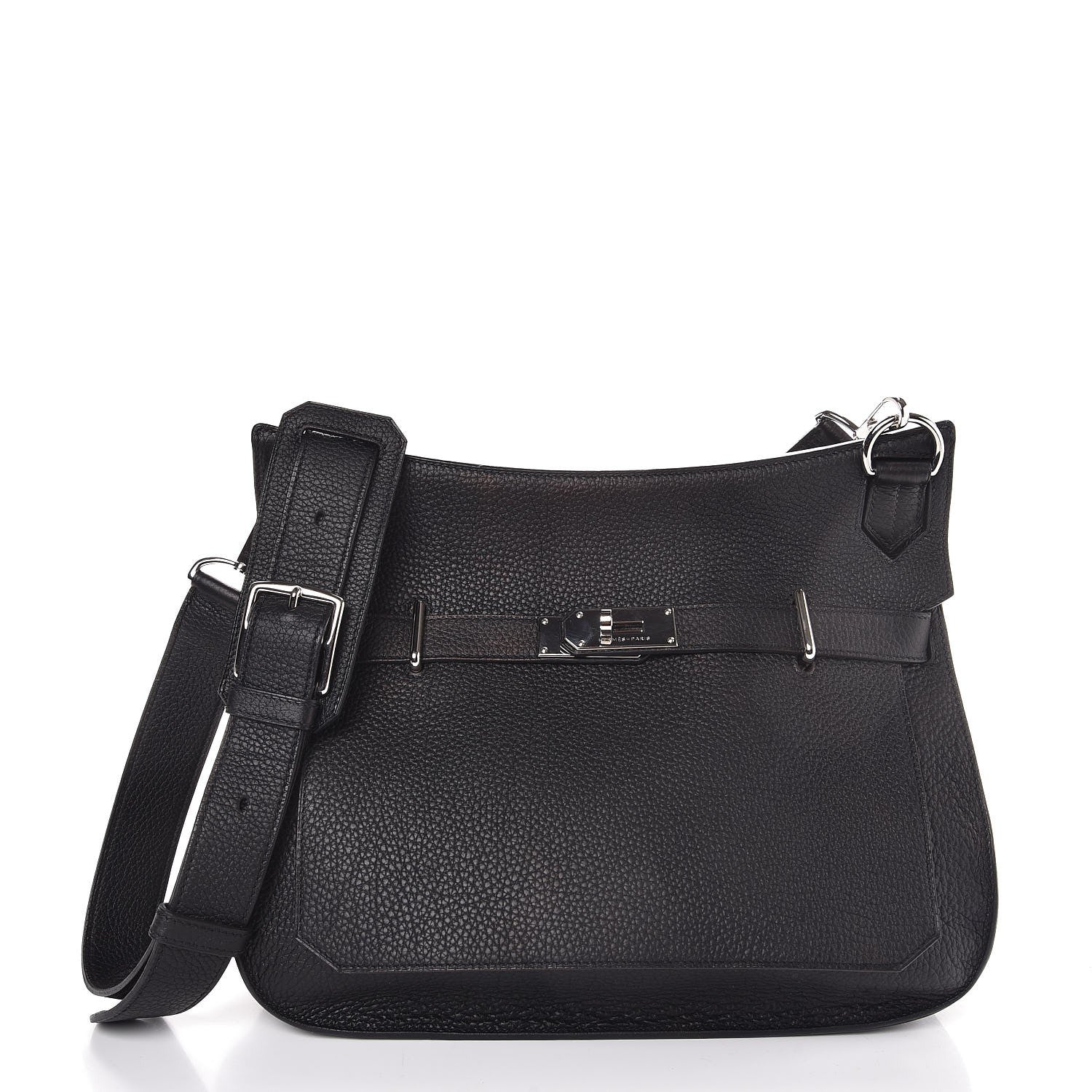 Hermes Taurillon Clemence Jypsiere 34 Black 1 of 7