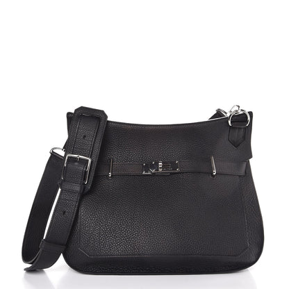 Hermes Taurillon Clemence Jypsiere 34 Black 1 of 7