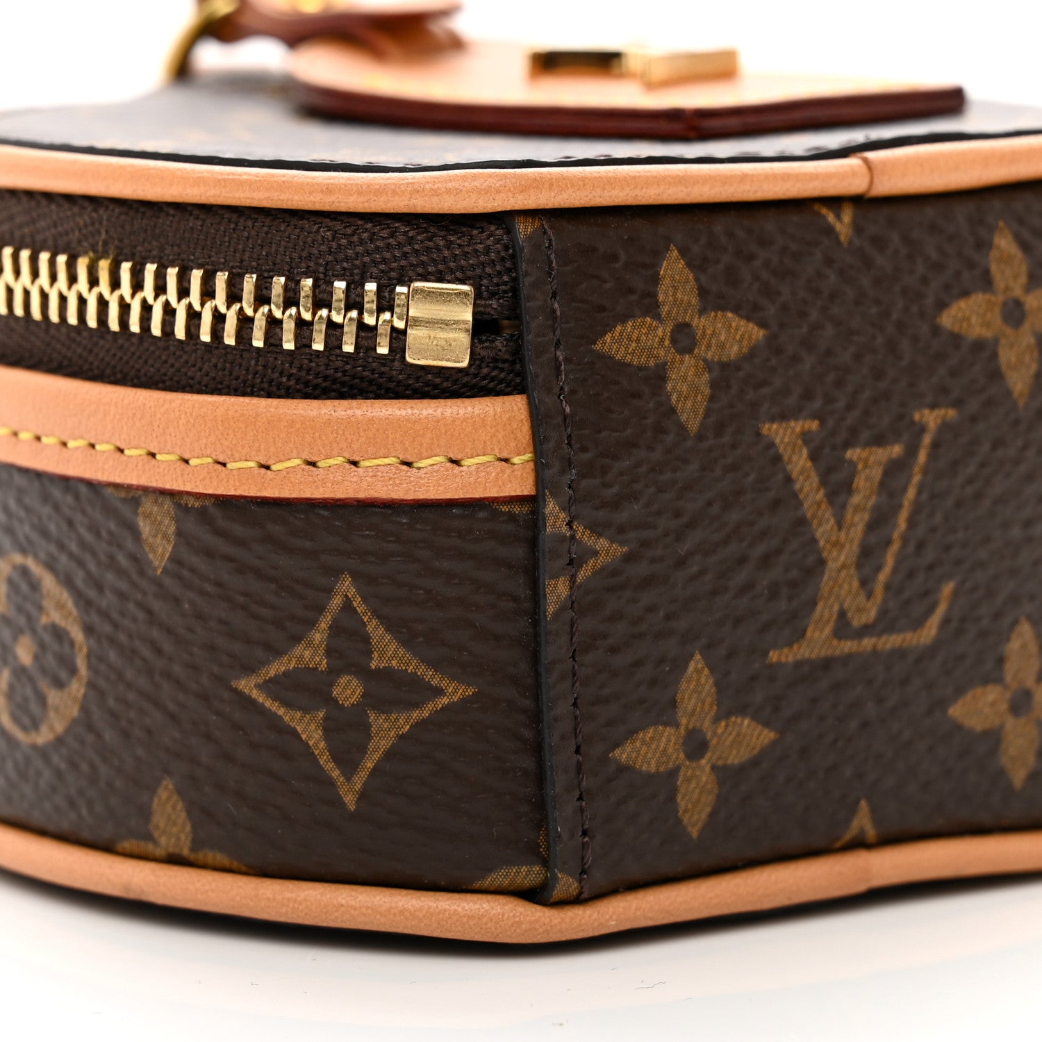 Louis Vuitton Monogram Boite Chapeau Necklace 7 of 9