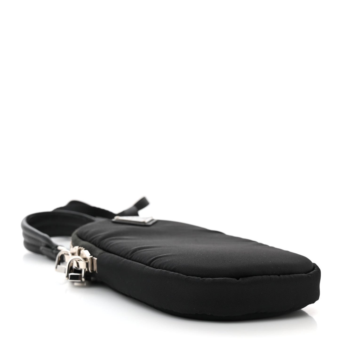 Tessuto Nylon Pocket Mini Bag Black