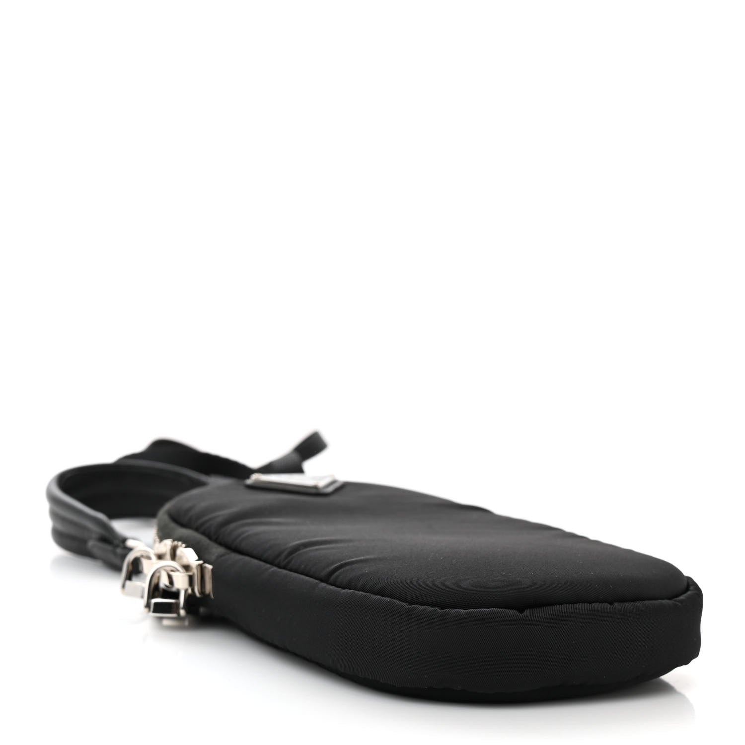 Prada Tessuto Nylon Pocket Mini Bag Black 4 of 11