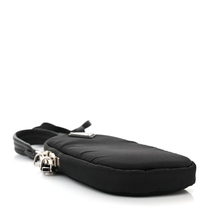 Prada Tessuto Nylon Pocket Mini Bag Black 4 of 11