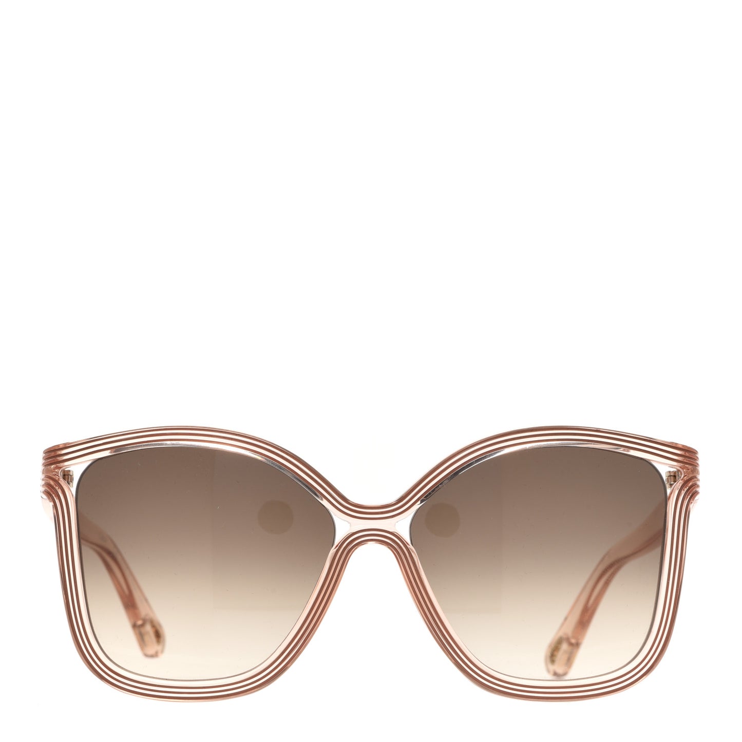 Oversized Square Sunglasses CE737S Peach Pink
