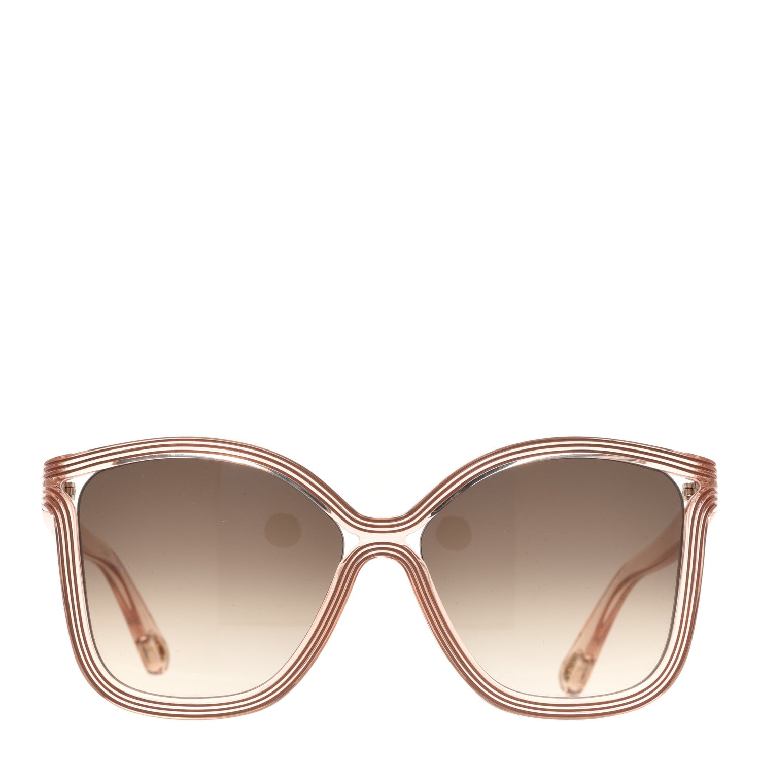 Chloe Oversized Square Sunglasses CE737S Peach Pink 2 of 7