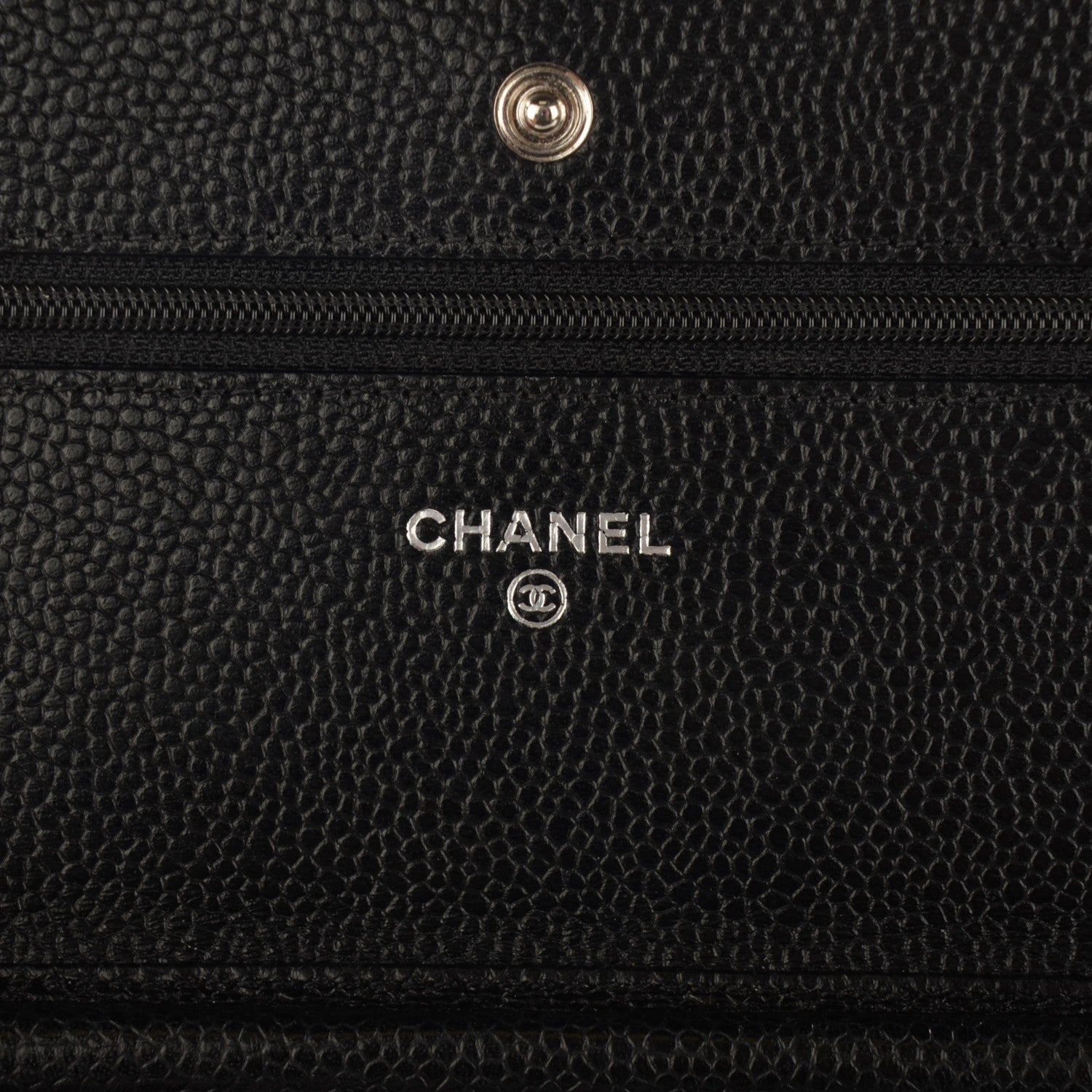 Chanel Caviar Quilted Wallet On Chain WOC Black 5 of 8