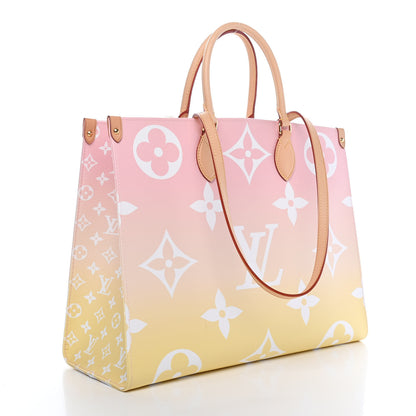 Louis Vuitton Monogram Giant By The Pool Onthego GM Light Pink 7 of 23