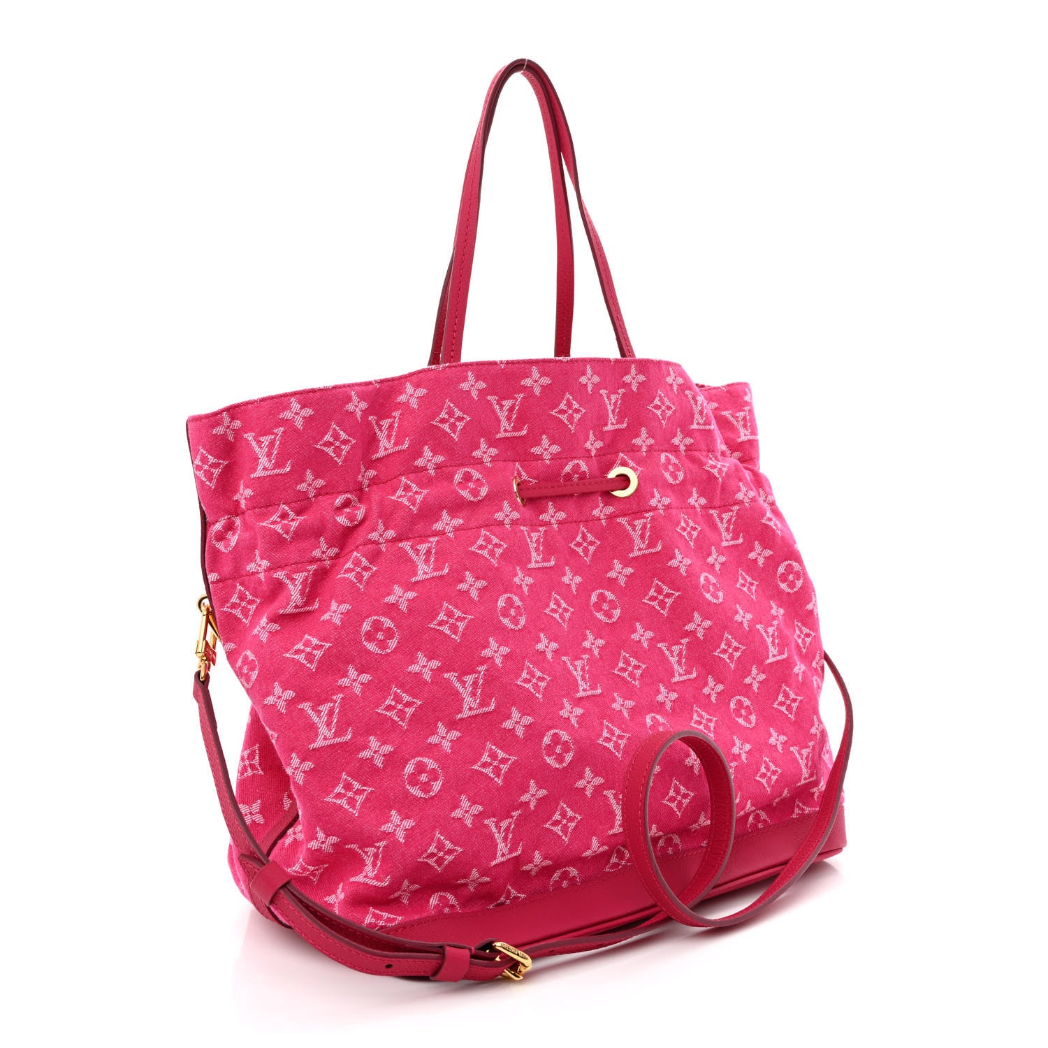 Louis Vuitton Denim Noefull MM Rose Indien 3 of 10